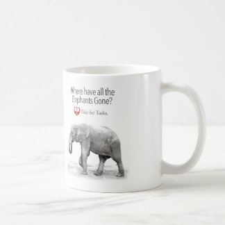 Là où ayez toute la tasse de café allée par