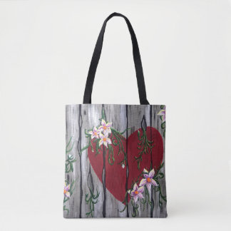 Là où l'amour élève le sac fourre-tout