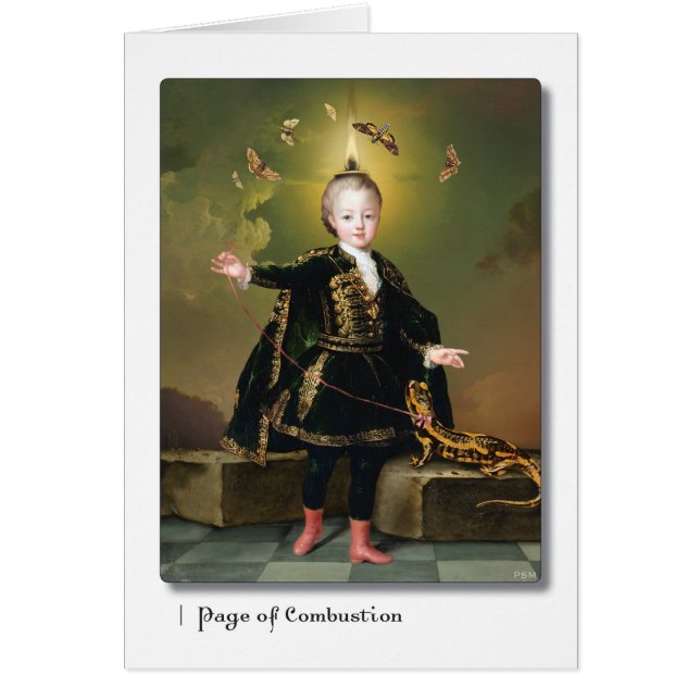 La page de la combustion (Devant)