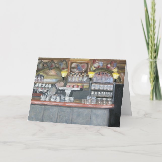 La Palette Bar/Cafe Card (Front)