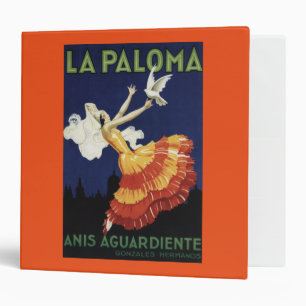 La Paloma - Anis Aguardiente Promotional Binder