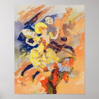 La Pantomime by Jules Cheret