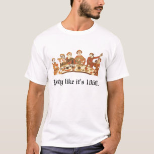 La partie comme elle est le T-shirt de 1066 hommes