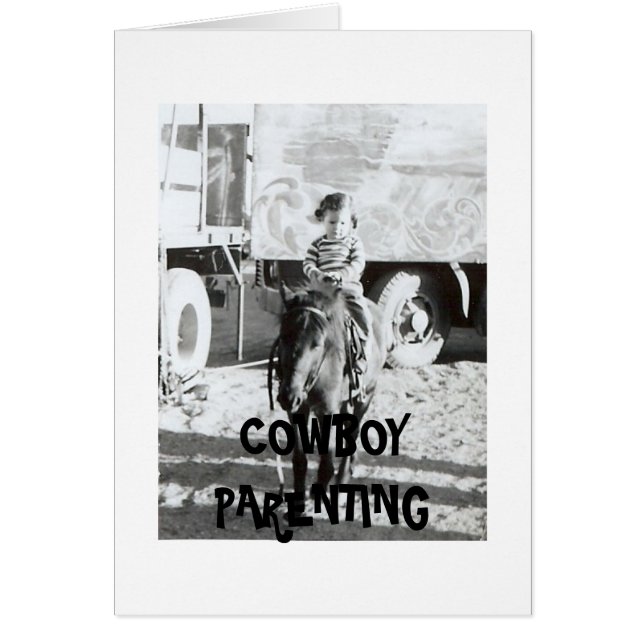 La patience avec des enfants - Parenting de cowboy (Devant)