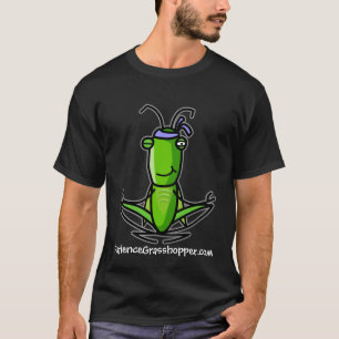 La patience, T-shirt d'obscurité de sauterelle