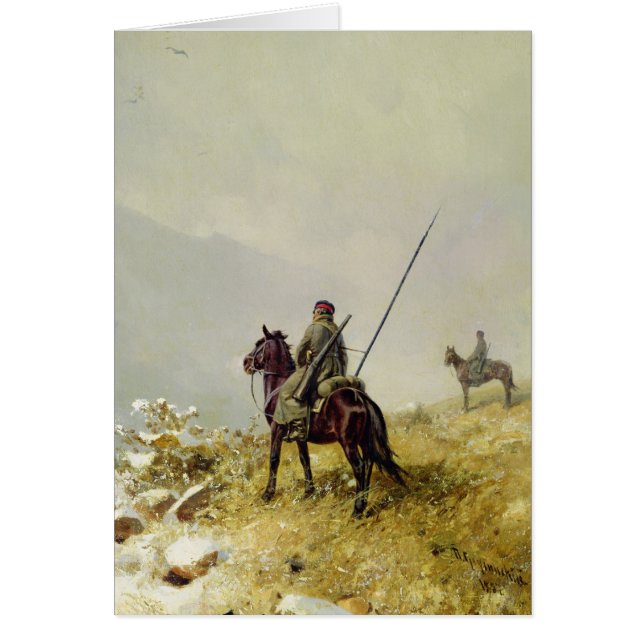 La patrouille, 1887 (Devant)