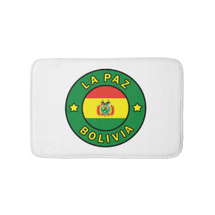 La Paz Bolivia Bath Mat