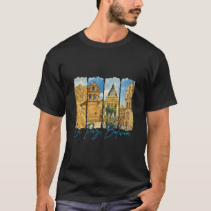 La Paz Bolivia Traveling Trip Brushstroke Souvenir T-Shirt