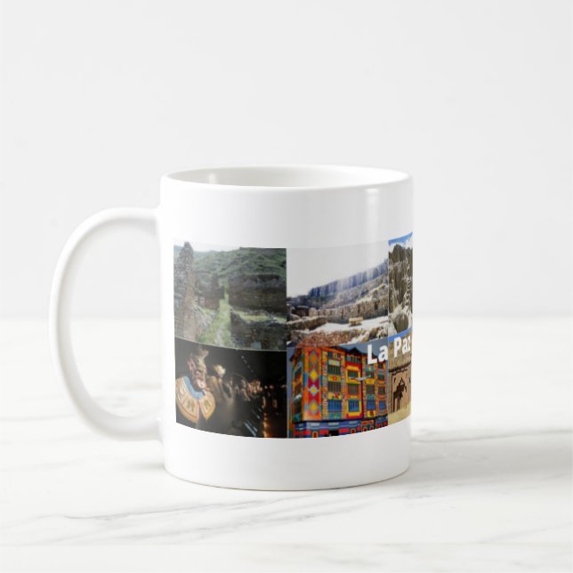 La Paz souvenir mug (Left)
