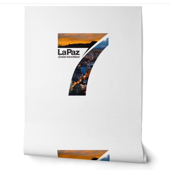 La Paz Wallpaper (Unrolling)
