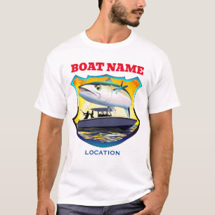 La pêche du King Mackerel au T-Shirt Sunset