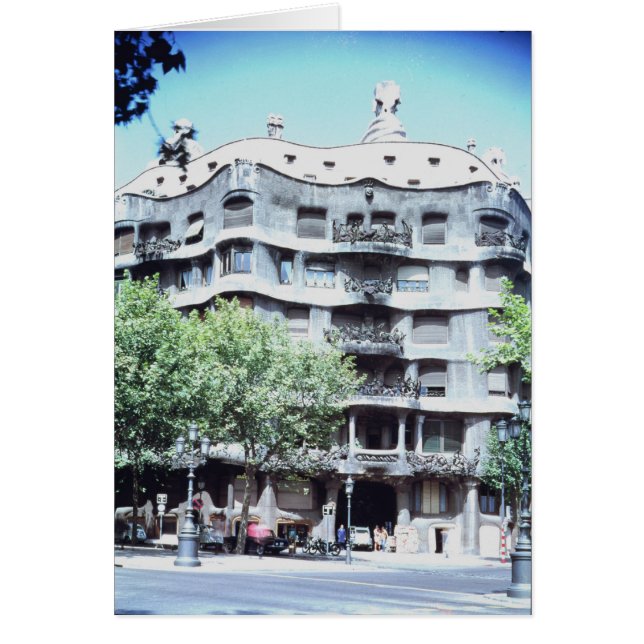 La Pedrera or Casa Mila, 1905-10 (Front)