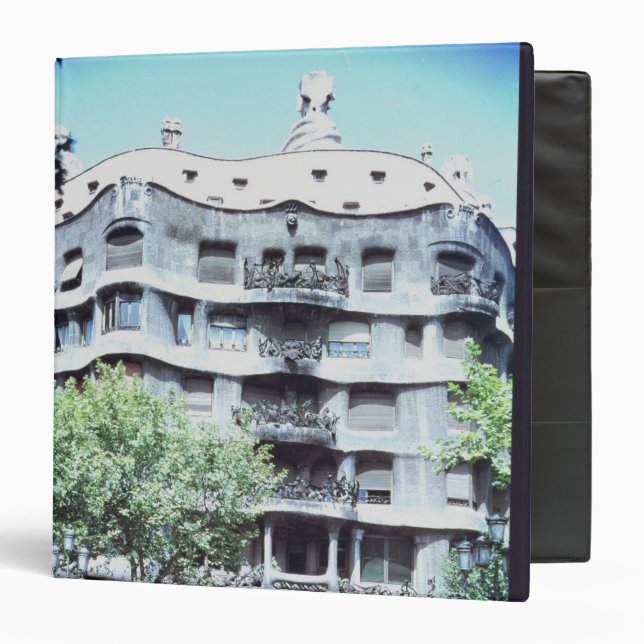La Pedrera or Casa Mila, 1905-10 Binder (Front/Inside)