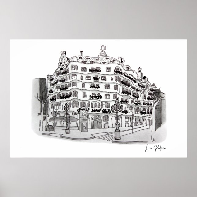 La pedrera poster (Front)