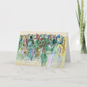 La Pelouse   Raoul Dufy Card