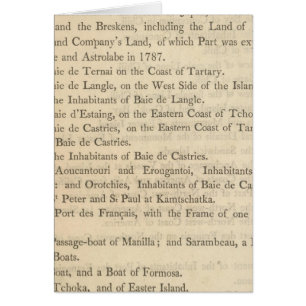 La Perouse's Voyage Continued