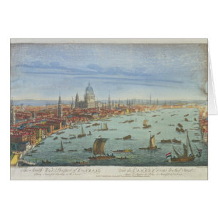 La perspective occidentale du sud de Londres, de