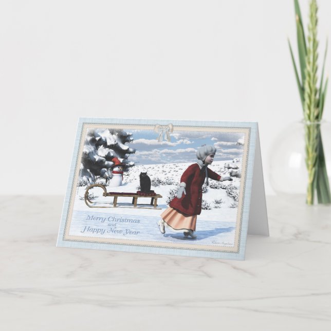 La petite carte de voeux (Devant)