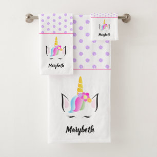 La petite fille branchée Cute Magical Unicorn avec