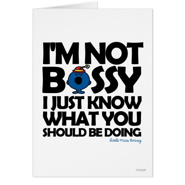 La Petite Mlle Bossy Sait Juste (Devant)