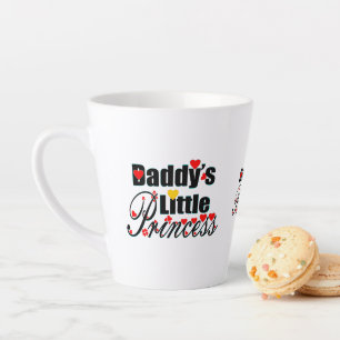 ✔ La petite princesse de papa Fabulous Latte Mug
