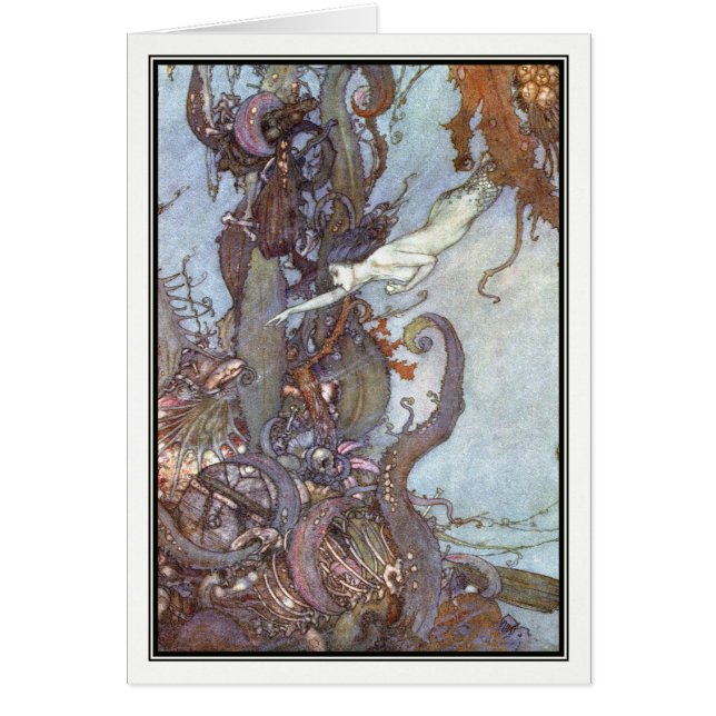 La petite sirène par Edmund Dulac (Devant)