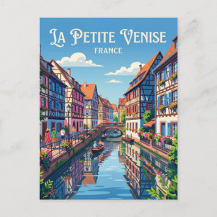 La Petite Venise France Postcard