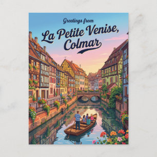 La Petite Venise France Postcard