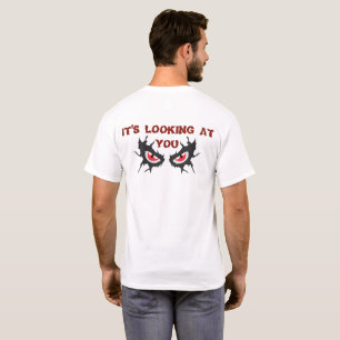La peur a un visage T-Shirt blanc déchiré - Devant
