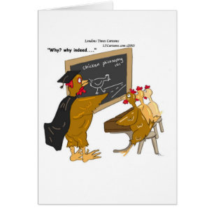 La Philosophie Amusante du Poussin Qui Traverse la