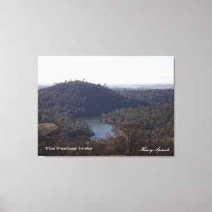 La photo de la rivière Feather sur toile