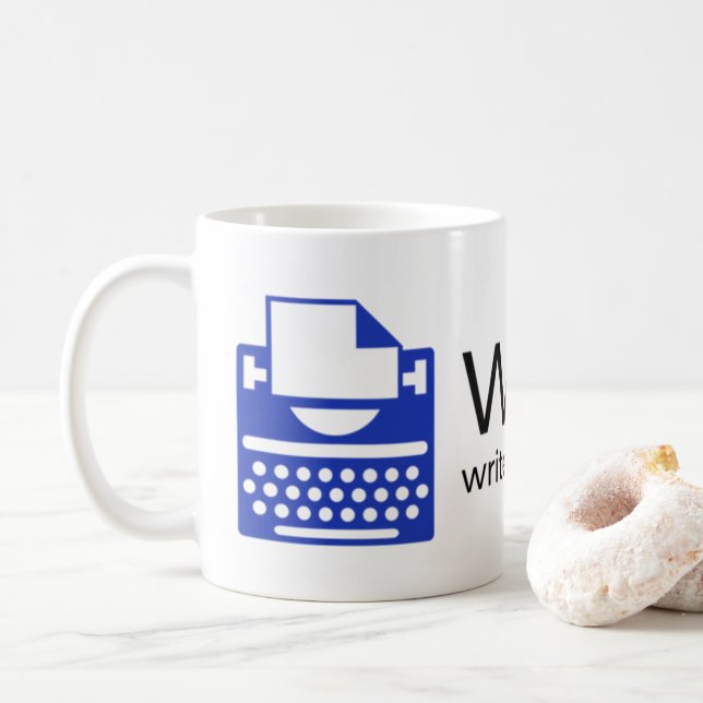 La pièce des auteurs de la tasse de logo de Boston (Avec donut)