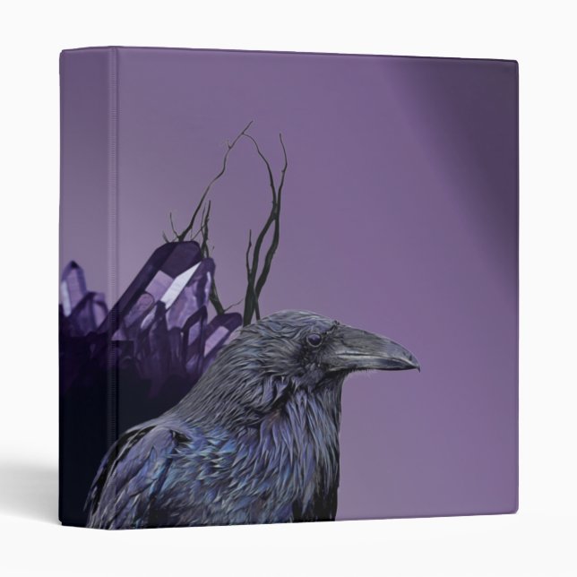 La Pierre du Corbeau | Classeur Goth (Devant/Côté)