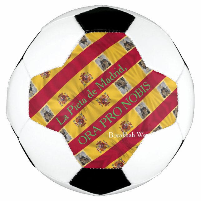 La Pieta de Madrid Soccer Ball (Front)