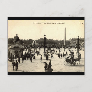 La Place Castellane, Marseille France 1910 Vintage Postcard