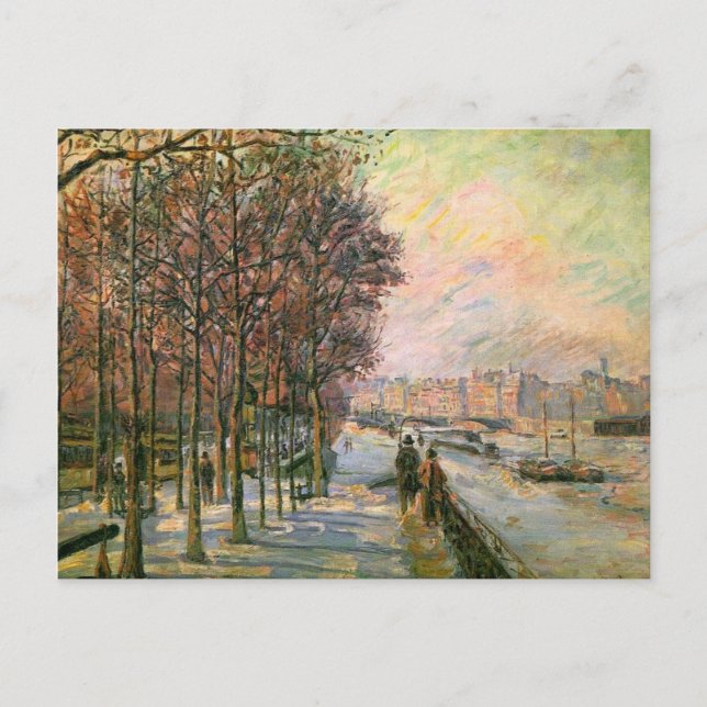 La Place Valhubert Postcard (Front)