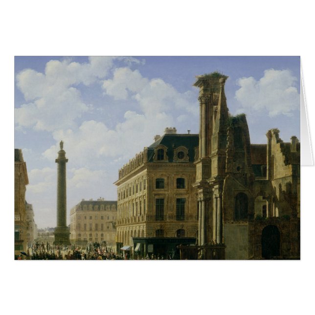 La Place Vendome, 1808 (Front Horizontal)