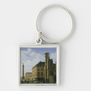 La Place Vendome, 1808 Keychain