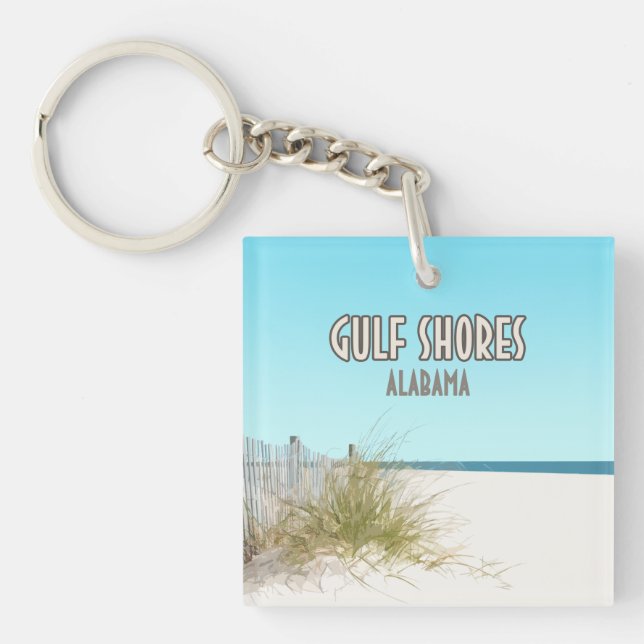 La plage de Gulf Shores Alabama (Devant)