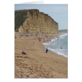 La plage de West Bay