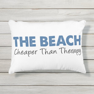 La Plage Moins Chère Que La Thérapie Coussin Extér