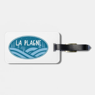 La Plagne France Outdoors Luggage Tag
