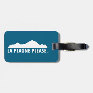 La Plagne France Please Luggage Tag