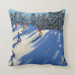 La Plagne Throw Pillow