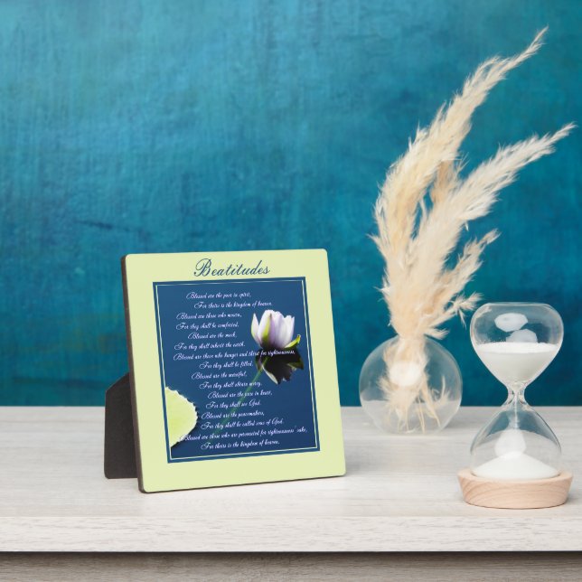 La Plaque des Béatitudes (Insitu)