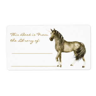 la plaque d'immatriculation Golden Unicorn