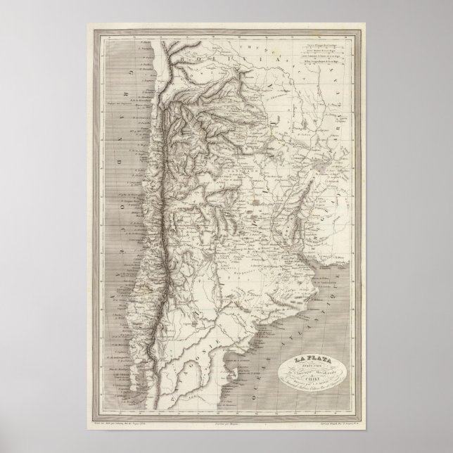 La Plata and Chile Poster (Front)