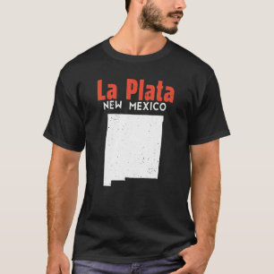 La Plata Usa State America Travel New Mexican New T-Shirt