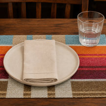 "LA PLAYA" MEXICAN WEAVE PRINT - COTTON