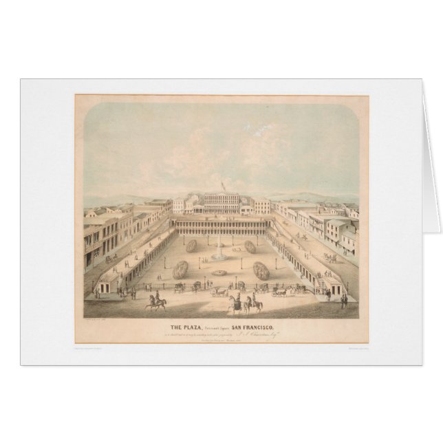 La plaza, carré de Portsmouth, S.F. (1335A) (Devant horizontal)